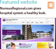 Featured site: NormanRegional.com gives hospital system a healthy look.
