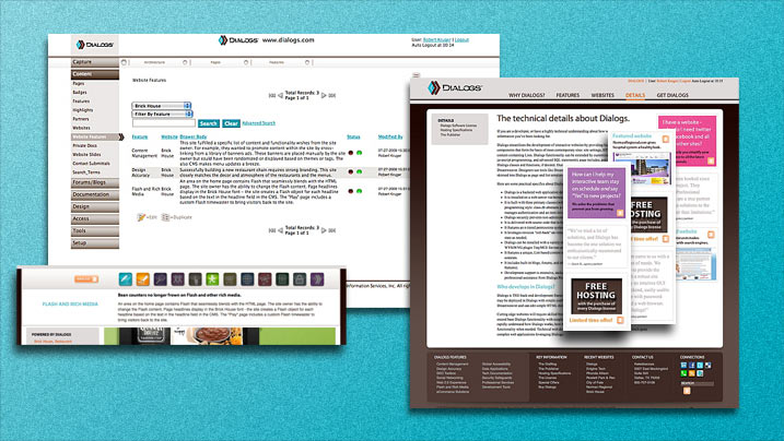 Dialogs - Content Management