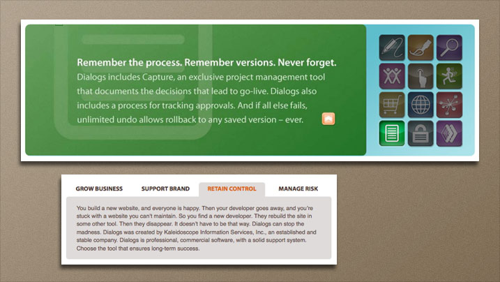 Dialogs - Web 2.0 Experience