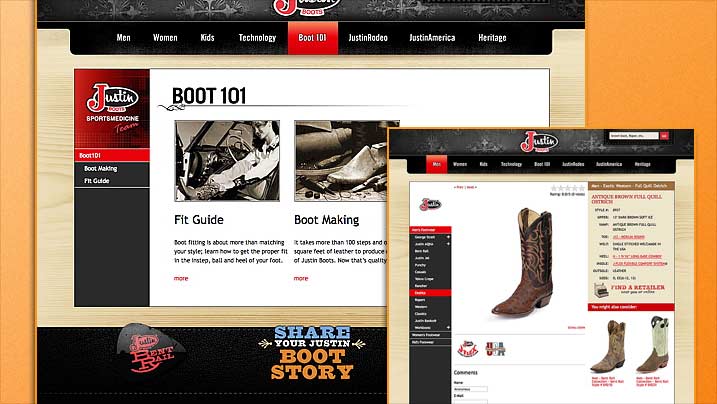 Justin Boots - Design Accuracy