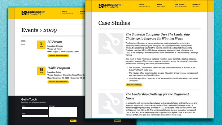 Leadership Mechanics - Content Management