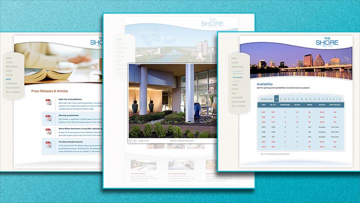 The Shore Condos - Content Management